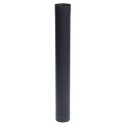 Tuyau rigide Email Mat Acier émaillé diamètre : 180 Lg : 1000 mm Bois / Fioul / Gaz réf. 344017
