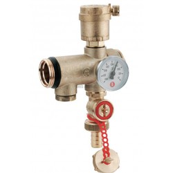 Raccord intermédiaire avec thermomètre intégré R554 D diamètre : 1 1/4 réf. R554DY006