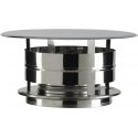 Chapeau aspirateur THERMINOX TI, diamètre 150 mm, tous combustibles CAI 150 TZ / réf. 21150037