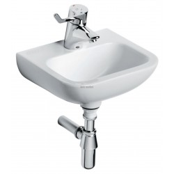 Lave-mains MATURA 2 37 x 31 cm en porcelaine sans trop-plein, blanc Réf. S213401