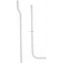 Tube de chasse pour cuvette, blanc réf. D5995AC