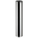 Elément droit THERMINOX TI, diamètre 150 mm, Lg: 120 cm ED 1200 150 TI / réf. 21150017