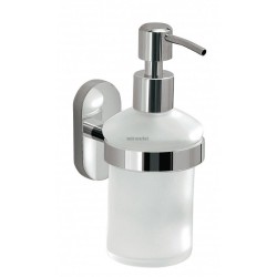Distributeur de savon avec distributeur en metal chrome 6,8 x 10 x 15,9 cm réf. 53811300200