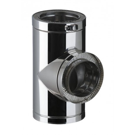 Té THERMINOX TI, diamètre 180 mm T 90 180 TI / réf. 21180050