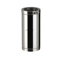 Elément droit THERMINOX TI, diamètre 180 mm, Lg: 45 cm ED 450 180 TI / réf. 21180004