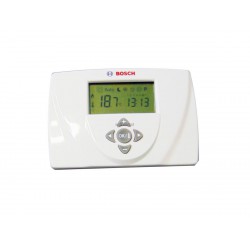 Thermostat mural, 2 fils, alimentation par piles, programmation hebdomadaire TRL 7.26 réf. 7716780266