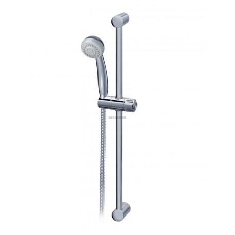 Ensemble barre de douche AQUA S2 60 2jets chromé : réf. D6040AA