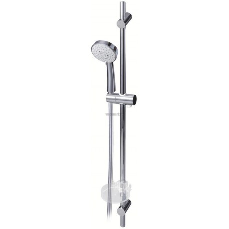 Ensemble barre de douche AQUA L 3 60 3jets, chromé : réf. D6046AA