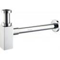 Siphon design laiton carré 33x42