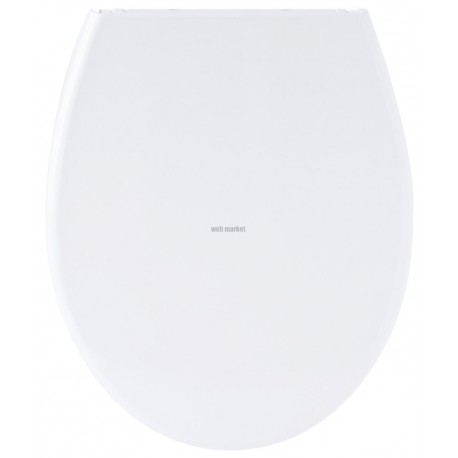 Abattant Bambino double blanc declipsable descente assistee avec siege enfant réf. 7GC900101