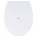 Abattant Bambino double blanc declipsable descente assistee avec siege enfant réf. 7GC900101