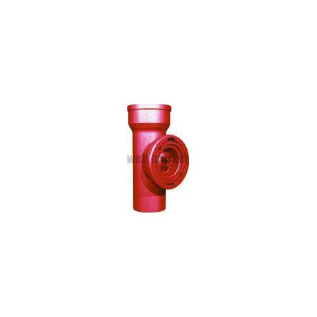 Té de visite SME en fonte diamètre nominal 150mm Réf. 156239 PAM