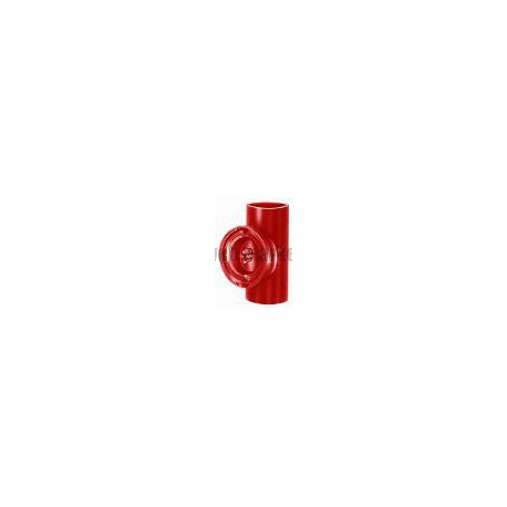 Té de visite SMU S fonte diamètre nominal 250mm Réf. 157098 PAM