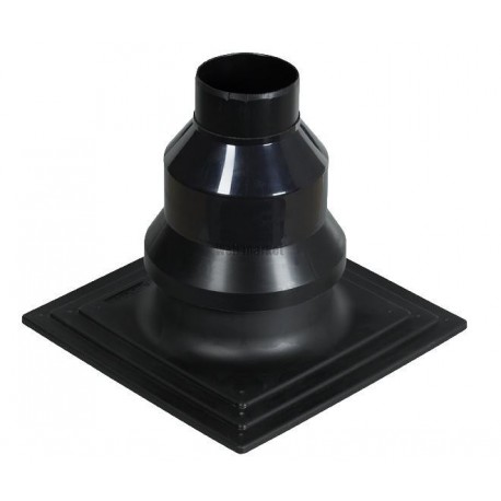Solin complet spécial PP avec collier à suspendre DUALIS FLEXCONDENS pour chaudières gaz ou fioul diamètre 110 / 125 réf. 271