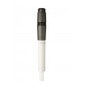 Terminal vertical anti-glace Rolux Condensation PPTL/PVC diamètre 80 / 125 longueur 1150 mm Gaz / Fioul Noir réf. 184401