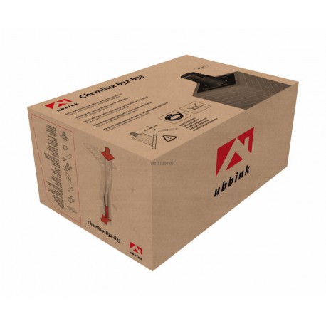Kit entrée plafond Chemilux condensation B22-B23 PPTL diamètre 110 mm fioul/gaz noir réf. 100019