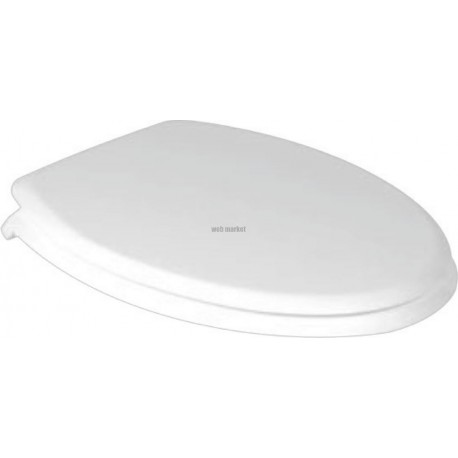 Abattant MARINE blanc TISSOT PRO en bois compressé avec traitement anti-bactérien AQ000101 réf. 7MA0001