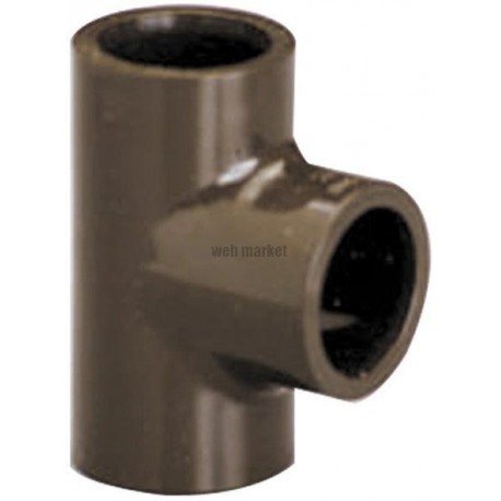 Té simple SYSTEM O PVC Femelle-Femelle diamètre : 25 HTE25