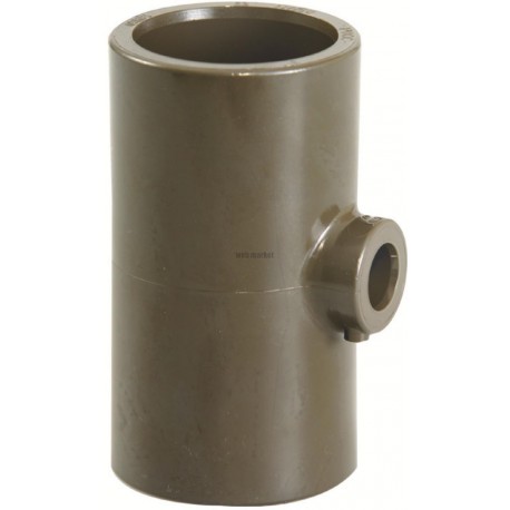 Té réduit SYSTEM O PVC Femelle-Femelle diamètre : 32x20 HTR32/20
