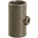 Té réduit SYSTEM O PVC Femelle-Femelle diamètre : 40x25 HTR40/25