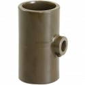 Té réduit SYSTEM O PVC Femelle-Femelle diamètre : 50x40 HTR50/40