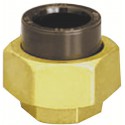 Union 3 pièces mixtes taraudées SYSTEM O PVC/laiton Femelle diamètre : 20x1/2 H3G/L20