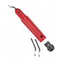 Ebavureur crayon à lame interchangeable pour ébavurage intérieur de tubes cuivre, PVC, PEHD 221261