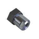 Raccord taraudé série longue VITEFER Acier noir diamètre : 33x42 réf. 114LN0