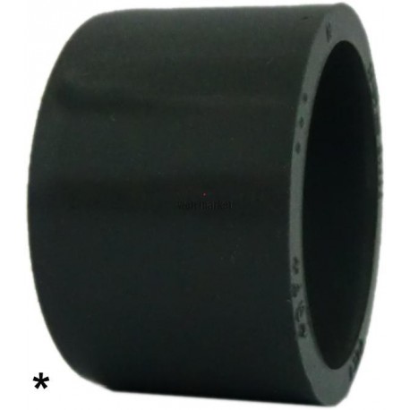 Mamelon réduit court PVC-U diamètre 75-50 mâle-femelle : 75-50 réf. 721900365