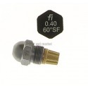 Gicleur FLUIDICS 0.40G 60° SF