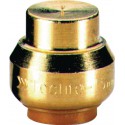 Bouchon T301 instantané TECTITE femelle D10 pour tube cuivre, PER ou PB réf T30114