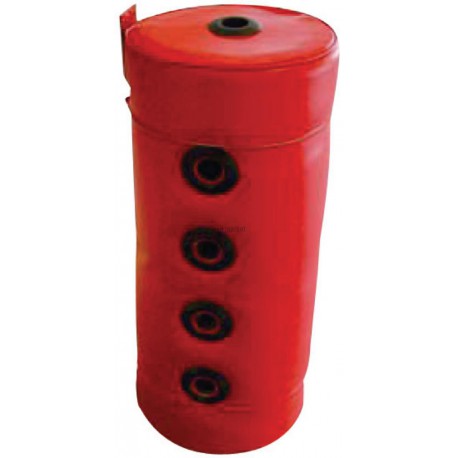 Bouteille de mélange jaquette skai 25 litres rouge chauffage réf. BMEL25SK
