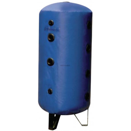 Bouteille de mélange jaquette skai 100 litres bleu réf. BMEL100SK