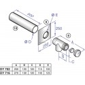 Kit de base PPS alu n°3 diamètre 80 / 125 mm colis DY716 réf. 84887716