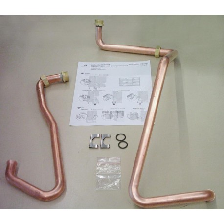 Kit raccordement tubes 2 circuit module H visio PRESTIGE condensation 45 kw réf. F3AA41240