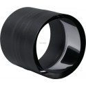 Raccord anti-bistre noir mat diamètre 150 mm réf. 344111