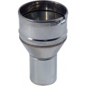 Système ten pression inox rigide reduction inox316 d 153 femelle x d 80 mâle + joint à lèvres réf. 815280