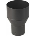 Conduits pellets - email noir mat reduction noir mat d 153f x d 80 m réf. 345560