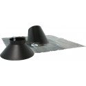 Accessoires opsinox solin inox laque 5° a 30°+collet 180 - 230 réf. 491418