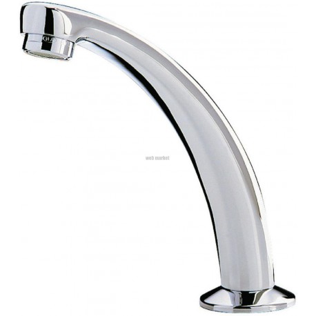 Bec orientable pour lavabo diamètre : 15 x 21 Lg : 130 chromé Laiton Pièce réf. 30202