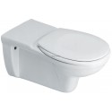 Cuvette WC MATURA indépendante suspendue avec sortie horizontale, blanc réf. P243001
