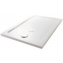 Receveur FLIGHT rectangulaire extra-plat 160 x 90 x 4 cm, blanc Réf. E62482-00