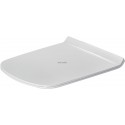 Abattant Durastyle blanc charniere inox sans softclose réf. 60510000