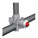 T-plus Flamco pour tubes fer 1 X3/4 X1