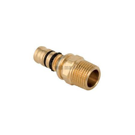 Jonction mixte filetée mâle 66x76 D75 Réf 608.541.00.5