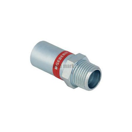 Jonction filetée avec extrémité à emboîter D22-20x27 Réf 21936