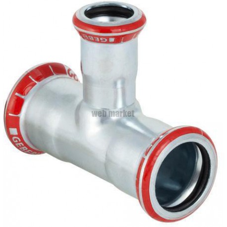 Té réduit D108-76,1-108mm, acier carbone Réf 21249