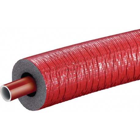 Tube calorifugé D32 pour alimentation radiateurs et distributions sanitaire (25m) Réf 12131281025