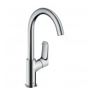 Mitigeur lavabo bec haut bec orientable sur 120 degrés HG Logis 210 réf. 71130000