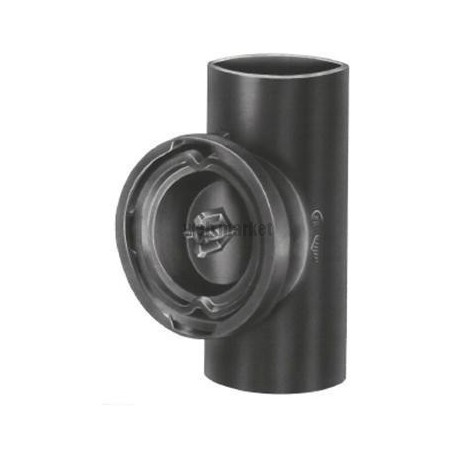 Té de visite SMU® Plus - fonte gris - Ø 250 mm